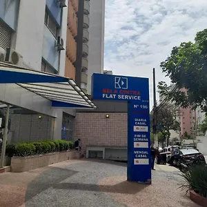 ** Hotel Bela Cintra Flat Service Próximo à Santa Casa De Misericórdia De E Do Hospital 9 De Julho Brasil